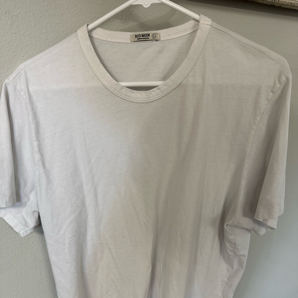 Buck Mason Curved Hem Tee